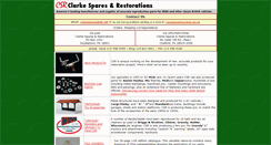 Desktop Screenshot of clarkespares.com